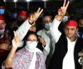 Mamata reaches Lucknow to campaign for Akhilesh