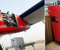 Alliance Air's Mumbai-Bhuj flight flies without engine cover