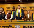 Former WWE star 'The great Khali' joins BJP
