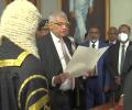 Ranil Wickremesinghe sworn in as Lanka's new president