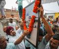 Thousands bid tearful farewell to Flight Lieutenant Advitiya Bal