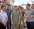 Zelenskyy Gets Odesa Ready For Wheat Exports