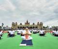 'Yoga a problem-solver': Modi leads Yoga Day celebrations from Mysuru