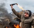 Russians, beware Ukranian Molotov Cocktails