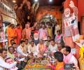 Prayers at temples, bulldozers' 'aarti' in UP ahead of Yogi oath