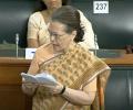 Sonia Gandhi vs BJP MPs in LS over MGNREGA budget cut