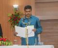 Manik Saha sworn in as Tripura CM