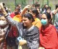 Teacher's Murder: Kashmiri Pandits Protest