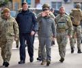 Zelenskyy Visits Newly Freed Kherson