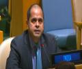 Pakistan rakes Kashmir at UNGA, India hits back