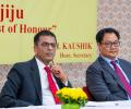 Rijiju again slams Collegium; CJI calls it best system to appoint judges