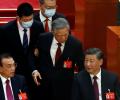 High drama at China's CPC, ex-president Hu Jintao escorted out