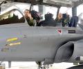 Air Chief And Son Fly Rafale Sortie