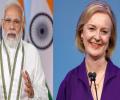 Modi speaks with new UK PM over phone call