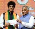 C Rajagopalachari's great grandson joins BJP