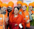 Nearly 10 Rajasthan BJP MLAs meet Vasundhara Raje