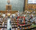 SEE: 2 men jump into Lok Sabha from visitors' gallery