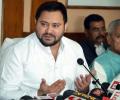 Defamation case dropped as Tejashwi withdraws 'Gujarati thugs' remark