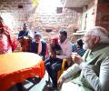 In Ayodhya, Modi stops for tea at Ujjwala beneficiary's house