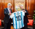 Messi Jersey Gifts For Modi, Jaishankar