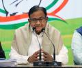 I have no personal ambitions: Chidambaram on Cong polls