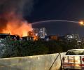 Fire Engulfs Shanties In Dharavi