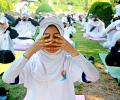 Yoga Day In Kashmir