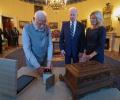 Modi gifts green diamond to Jill Biden