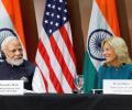 When Modi met US First Lady