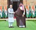What is Saudi Prince doing in India after G20 summit?