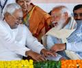 NDA will win 'more than 4,000 seats': Nitish's faux pas