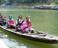 Voters Arrive Via Boat To Cast Votes