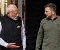 Modi invites Zelenskyy to visit India; he says...