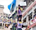 Blind Govindas Celebrate Dahi Handi