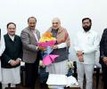 Shinde signals exit from power as Fadnavis aide visits