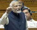 One family 'tasted blood'...: Modi tears into Gandhis