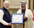 Modi receives Kuwait's highest honour