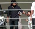 Allu Arjun Leaves For Cop Station