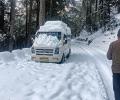 It's A White Christmas In Uttarkashi