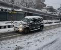 Jammu-Srinagar highway reopens after snowfall; flight services resume