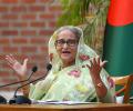 'Escaped death by 20-25 minutes': Sheikh Hasina