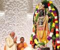 Ram Lalla consecrated at Ayodhya temple, Modi says 'extraordinary moment'