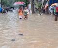 Mumbai gets 100 mm rainfall in 10 hrs; rail, air traffic hit