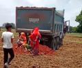 2 women partially buried in murrum during protest against road construction in MP