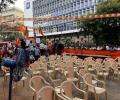 BJP HQ In Mumbai Wears A Deserted Look