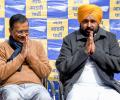 BJP leader to sue Kejriwal, Mann for Rs 50 cr each