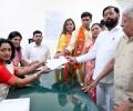 Eknath Shinde Rouses Support For Son