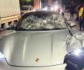 Speeding Porsche hits 2 scooters in Chandigarh, 1 dead