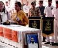 Navy officer's wife bids heart-wrenching adieu to husband
