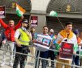 Indian, Pak protesters face off in London over Pahalgam attack